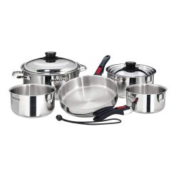 Alternative view of Magma Products A10-360L-IND, 10 Piece Gourmet Nesting Stainless Steel Cookware Set,