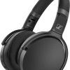 SENNHEISER HD 450BT Bluetooth 5.0 Wireless Headphone with Active Noise Cancellation – 30-Hour Battery Life, USB-C Fast Charging, Virtual Assistant Button, Foldable – Black