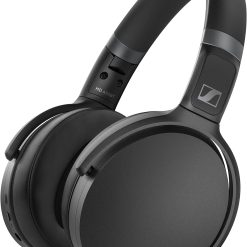SENNHEISER HD 450BT Bluetooth 5.0 Wireless Headphone with Active Noise Cancellation – 30-Hour Battery Life, USB-C Fast Charging, Virtual Assistant Button, Foldable – Black