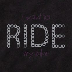 Alternative view of CafePress I Want To Ride My Bike Infant Bodysuit Baby Romper Dark