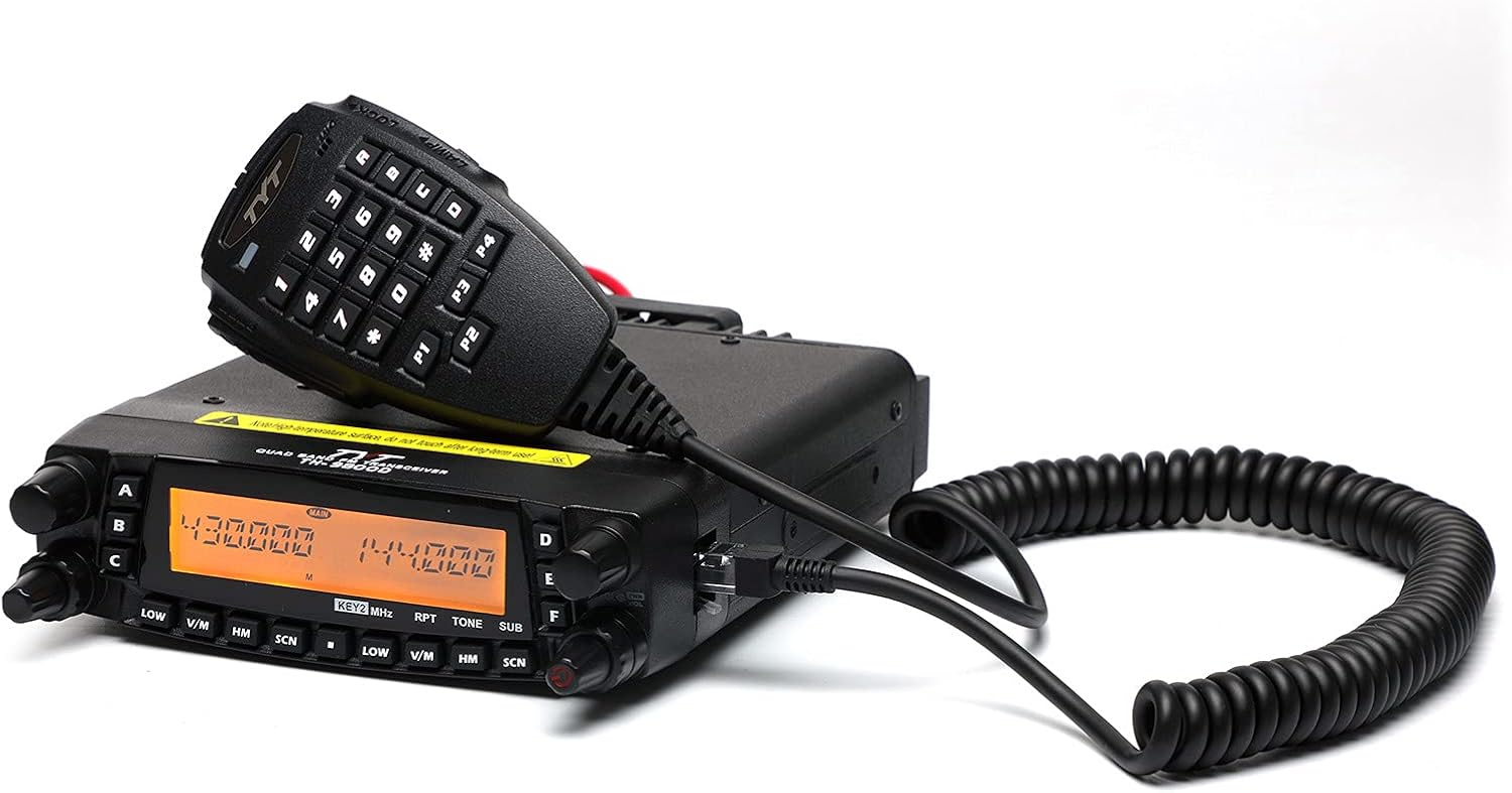 TYT TH-9800D Plus Version Quad Band Cross-Band 50W Mobile Transceiver Vehicle Radio Amateur Base Station, Cable/Software incl - Image 7