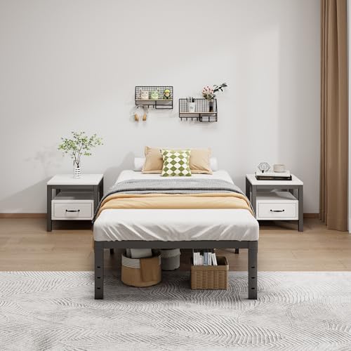 Metal Bed Frame Full Size – 14 Inch Heavy-Duty Full Platform Bed Frame No Box Spring Needed, Easy Assembly, Noise-Free, Sturdy Mattress Foundation, Underbed Storage Space - Image 62