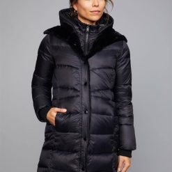 A Pea in The Pod – Quilted Puffer Maternity Jacket – M