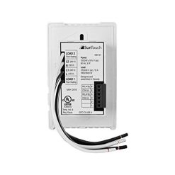 Alternative view of SunTouch Command Touchscreen Programmable Thermostat [Universal] Model 500850 (low-profile, User-Friendly Floor Heat Control, 12