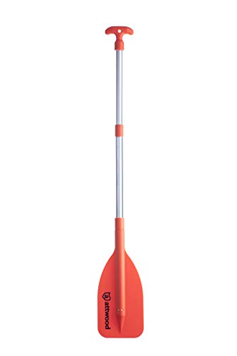 Attwood Emergency Telescoping Paddle for Boating, Orange - Image 2