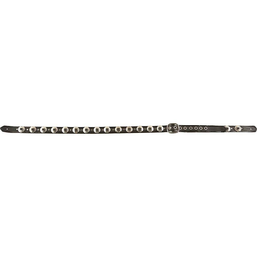Jodi Head M-Star Concho Guitar Strap Black, Black Binding - Image 3