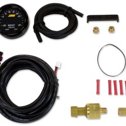 Alternative view of AEM 30-0308 X-Series Boost Pressure Gauge