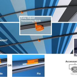 Alternative view of CAREFREE RV Awning Curved Rafter-Black