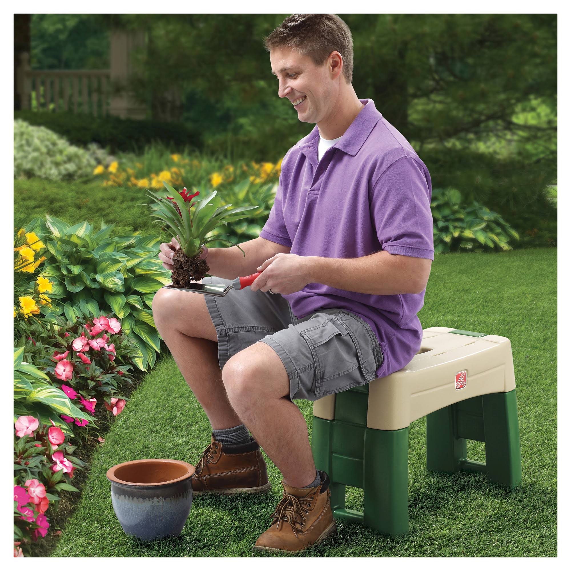 Step 2 Garden Kneeler Seat, Green - Image 3