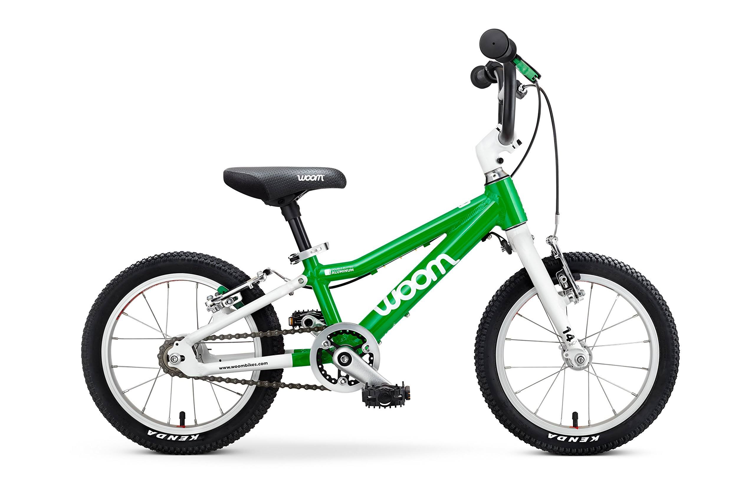 woom 2 | 14×22 Kids Bike – Green