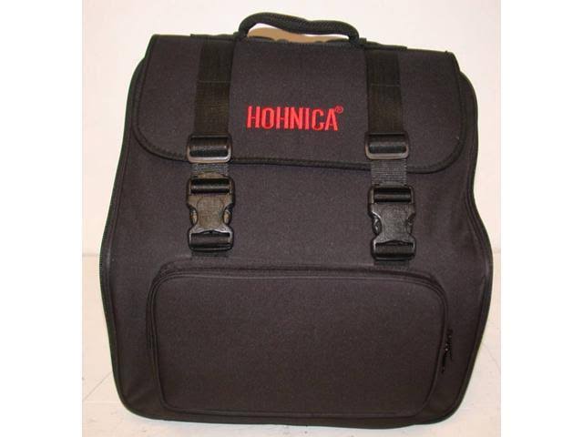 Hohner 48-BASS Accordion, Red - Image 8