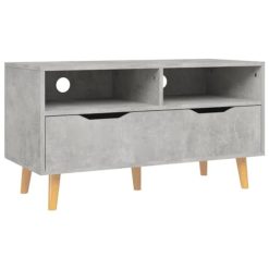 Alternative view of TV Stand, Center Console Storage Cabinet Small Console Table Low Tv Stand Suitable for Office Small Spaces Bedroom Living Room High Gloss White 35.4×15.7×19.1 Engineered Wood