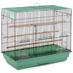Prevue Pet Products SP1804-4 Flight Cage, Green/Black, 26×22 x 14×22 x 20×22