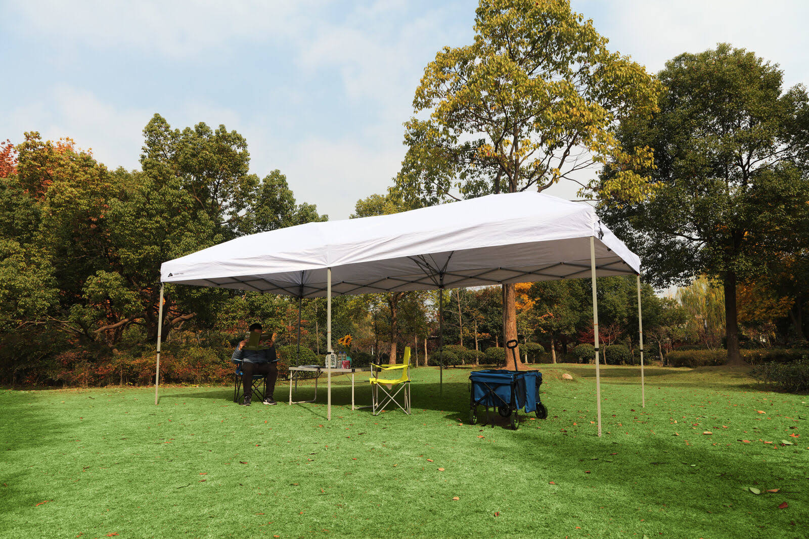 Ozark Trail 20×10 Straight Leg Instant Canopy (200 Sq. ft Coverage) - Image 8