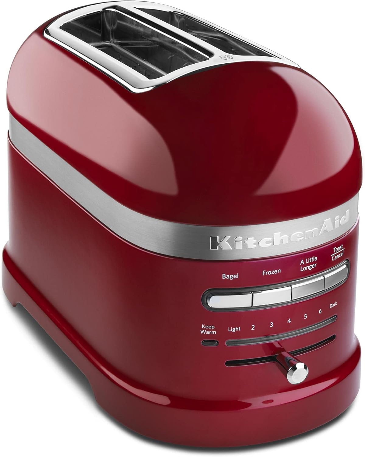 KitchenAid Pro Line Series 2-Slice Automatic Toaster, Extra-wide Slots, Frosted Pearl White - Image 3