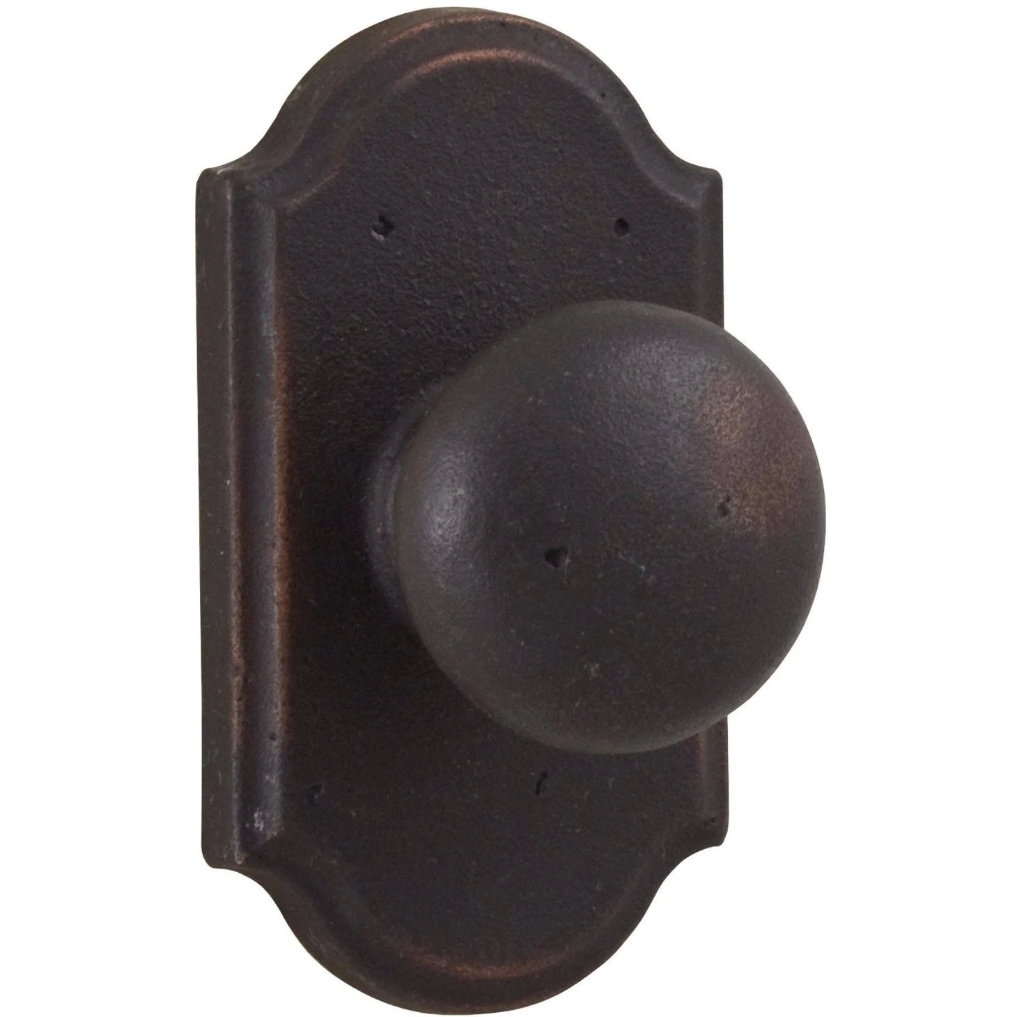 Weslock Wexford Privacy Door Knob with Premiere Rose – Oil Rubbed Bronze – 07110F1F1SL20