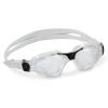 Aqua Sphere Kayenne Goggle with Clear Lens, Clear/Black, Regular
