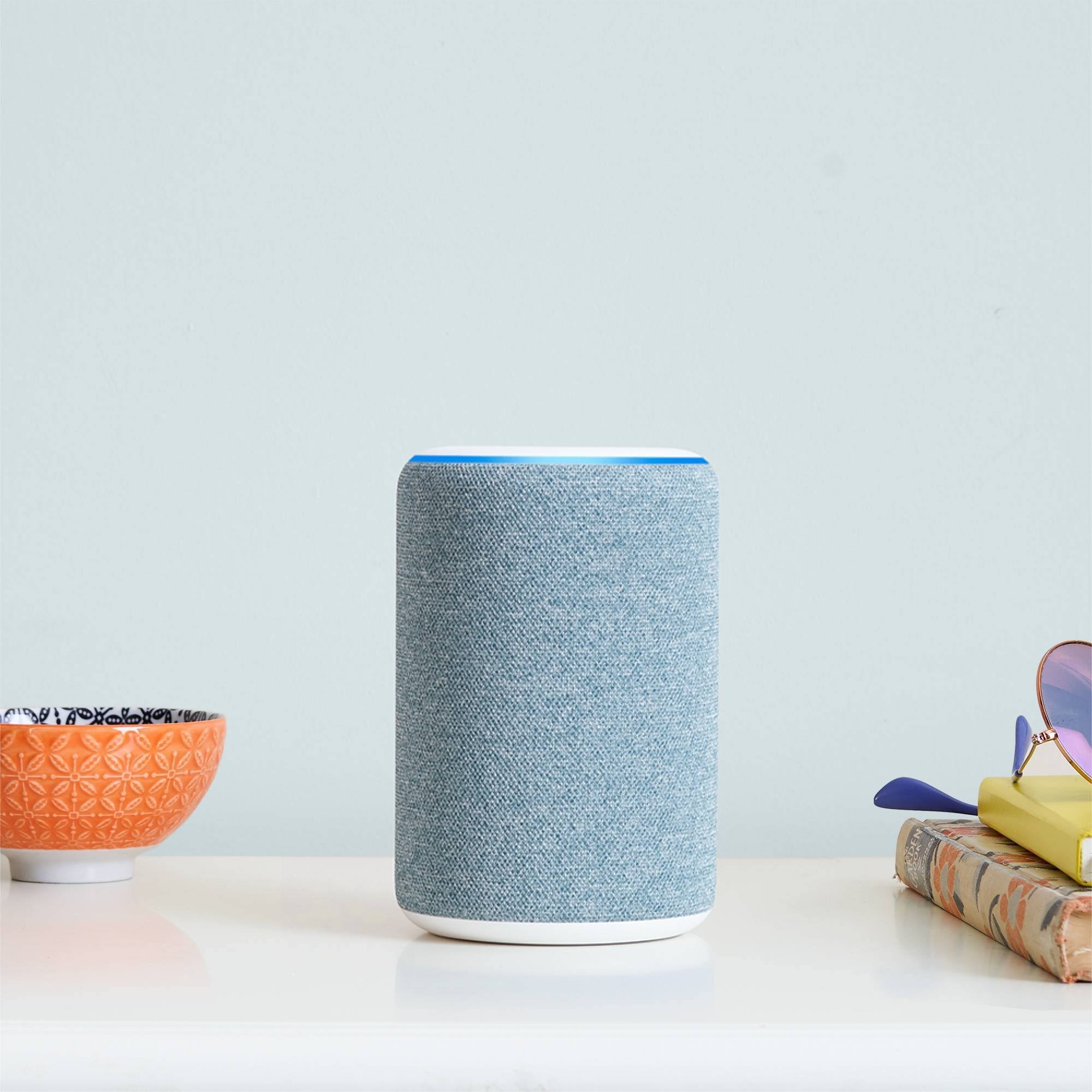 Electronics Amazon Echo 3rd Generation Smart Speaker with Alexa – Twilight Blue - Image 4