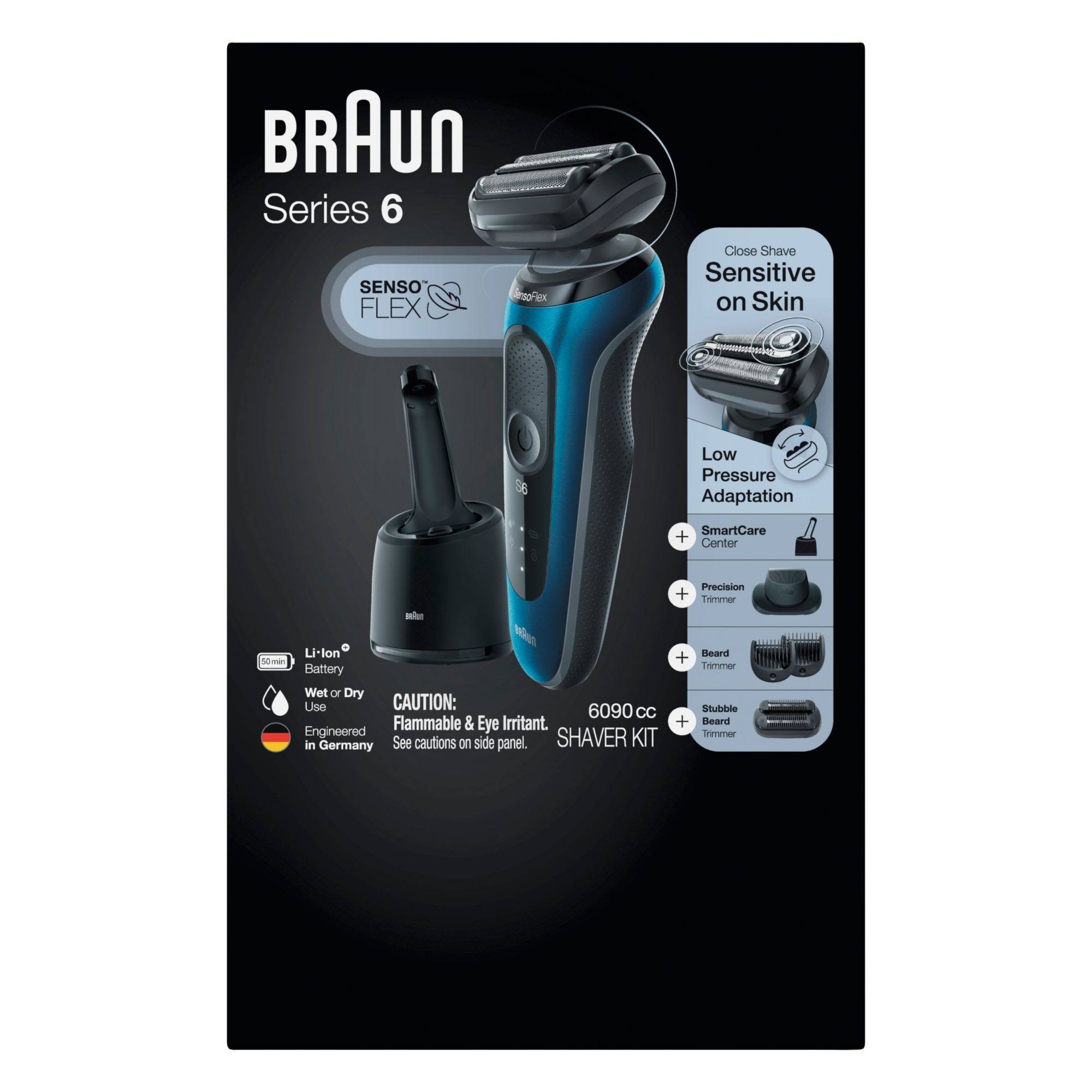 Braun Series 6 Rechargeable Electric Razor for Men