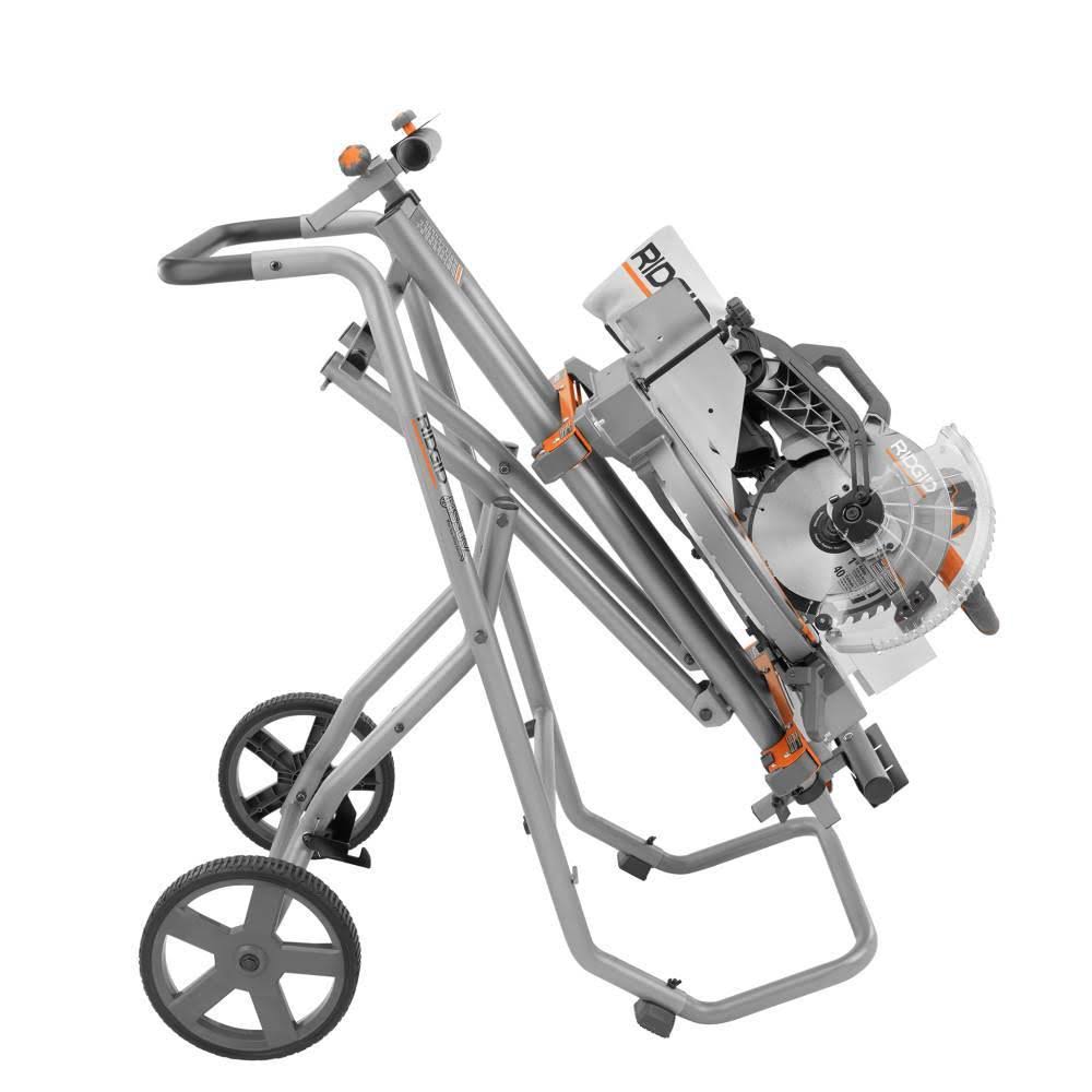 Ridgid Universal Mobile Miter Saw Stand with Mounting Braces - Image 4