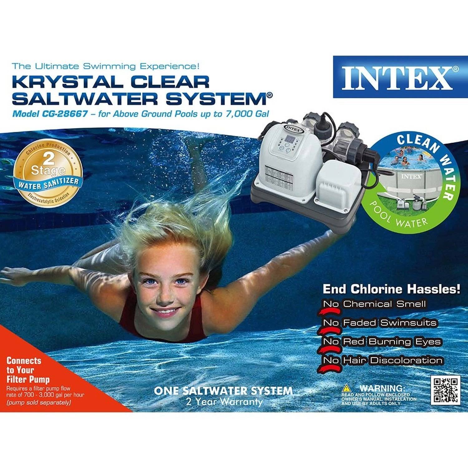 Intex Krystal Clear 7,000-gallon Saltwater System - Image 3