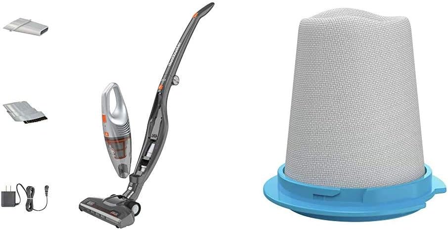 BLACK+DECKER Powerseries Cordless Stick Vacuum Cleaner & Hand Vac, 2-in-1, Titanium Gray (HSVB420J) - Image 2