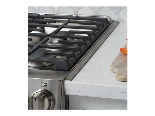 GE JXFILLR1SS Stainless Steel Slide-in Range Filler Kit - Image 3