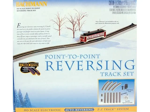 Bachmann 44547 Nickel Silver E-Z Track Reversing System, HO - Image 2