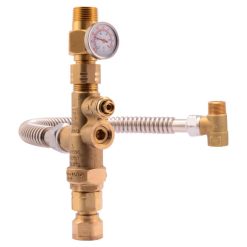 Cash Acme Tank Booster Pro ELECTRIC/GAS Tank Brass Water Heater Tank Booster 24643Z