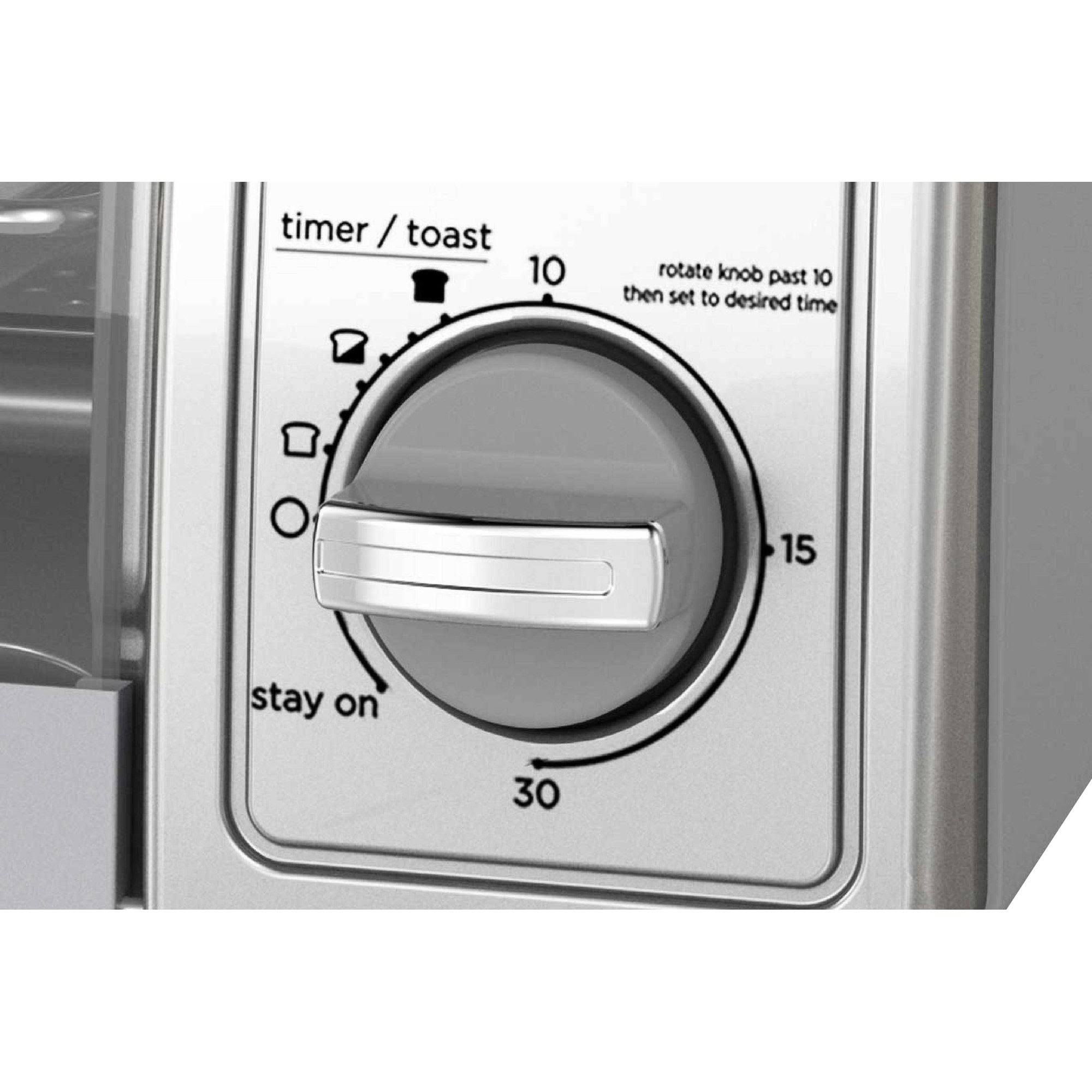 4-Slice Stainless Steel Toaster Oven Black + Decker, Silver - Image 5