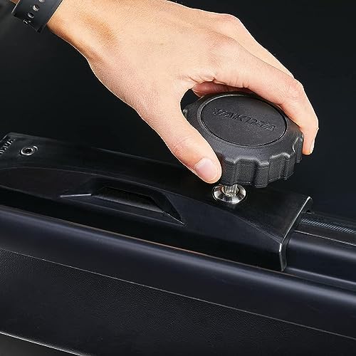 Yakima Roof Cargo Carrier, Vehicle Rooftop Hard Shell Travel Storage Box with SKS Lock, SkyBox NX XL, 18 Cubic Feet, Black - Image 18