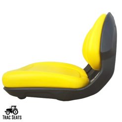 Alternative view of TRAC SEATS Yellow Seat for John Deere X300 X300R X304 X320 X324 X340 X350 X350R X354 X360 X370 X380 X384 X390 X394 AM136044 AUC11188 AUC13500 (Same Day Shipping)