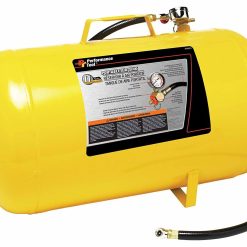 Performance Tool W10011 Hi-Viz 11-Gallon Horizontal Portable Air Tank with Tire