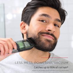 Alternative view of Remington MB6850 Vacuum Stubble and Beard Trimmer, Lithium Power and Adjustable