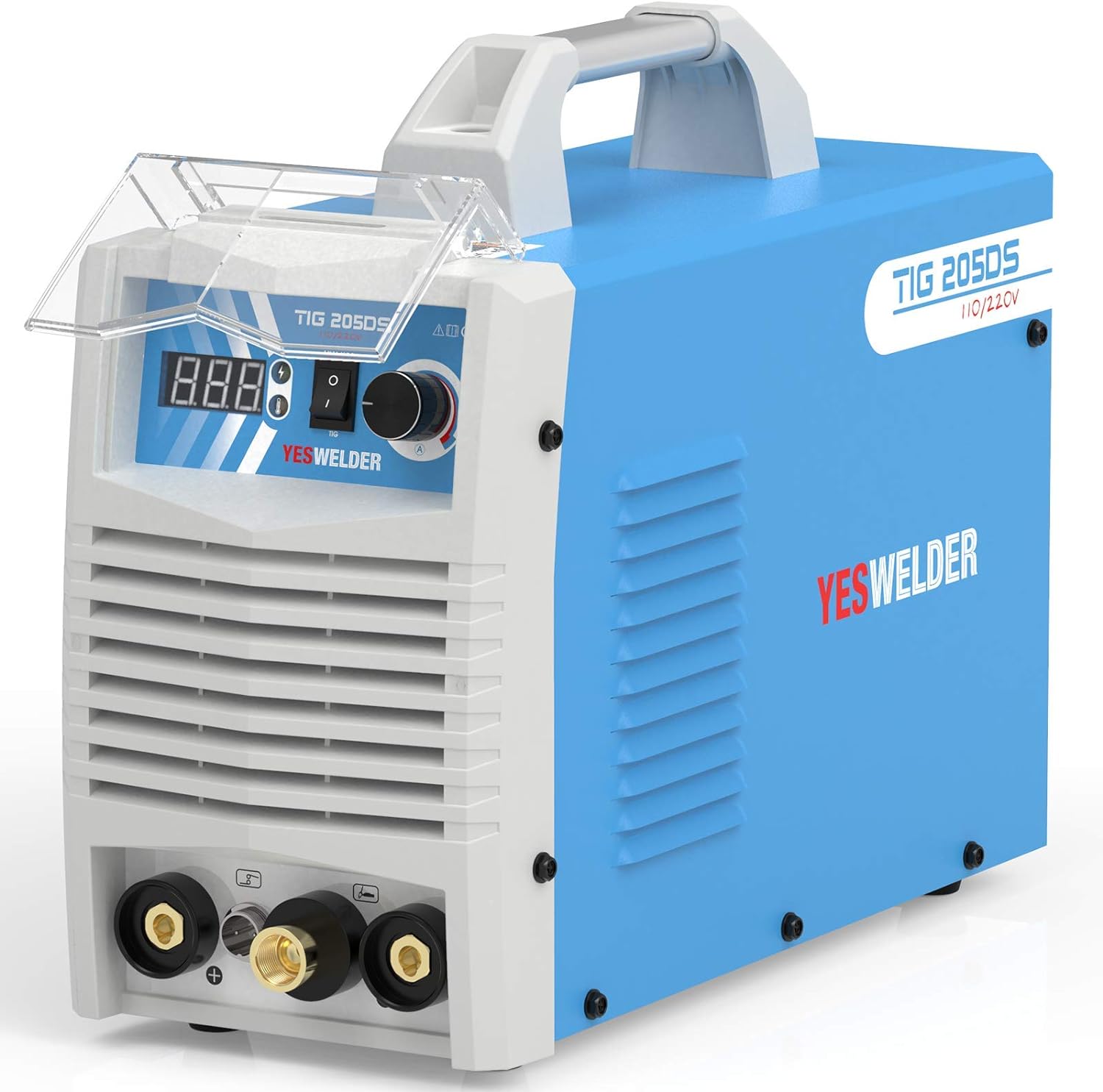 Tools AND Home Improvement YESWELDER TIG-205DS HF TIG/Stick/Arc TIG Welder,205 Amp 110 & 220V Dual Voltage TIG Welding Machine with Foot Pedal - Image 4