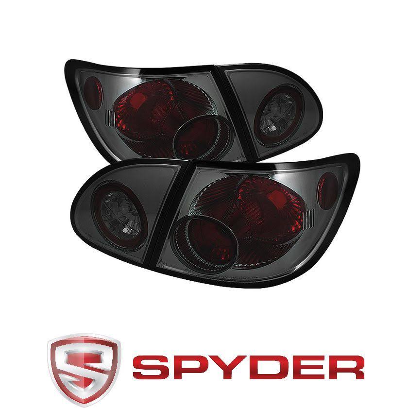 ( Spyder ) Toyota Corolla 03-08 Euro Style Tail Lights – Smoke 5033673 - Image 8