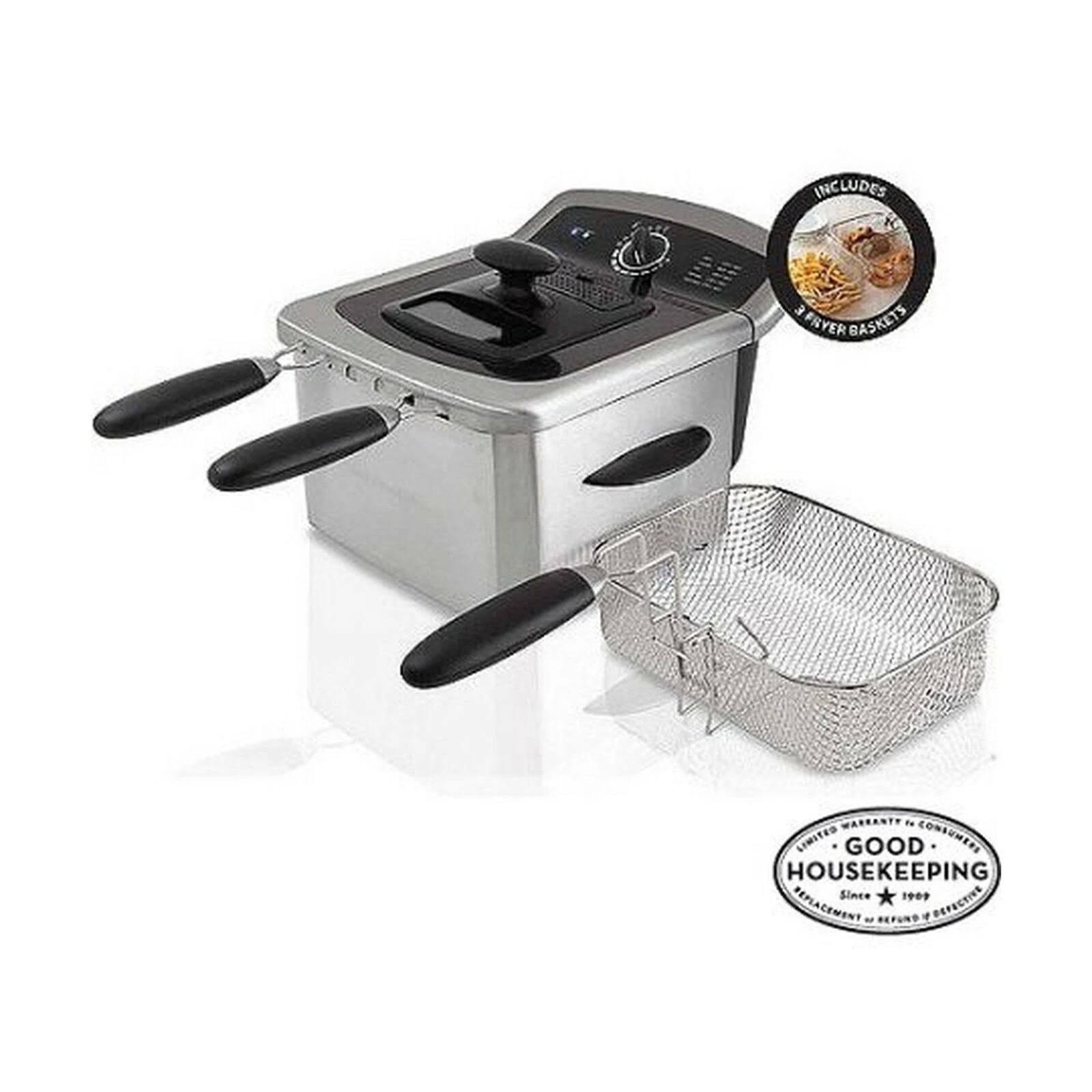 Farberware 4L Deep Fryer, Stainless Steel