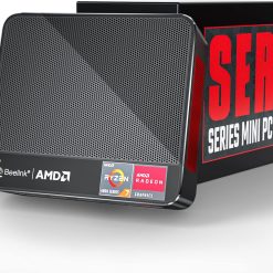 Beelink SER4 Ryzen Mini PC Windows 11 AMD Ryzen 7 4800U(7nm, 8C/16T)up to 4.2GHz, 32GB DDR4 RAM 512GB NVME SSD, 4K@60Hz Triple Display Dual HDMI+Type-C, Support 57W Mini Gaming Computer WiFi 6E BT5.0