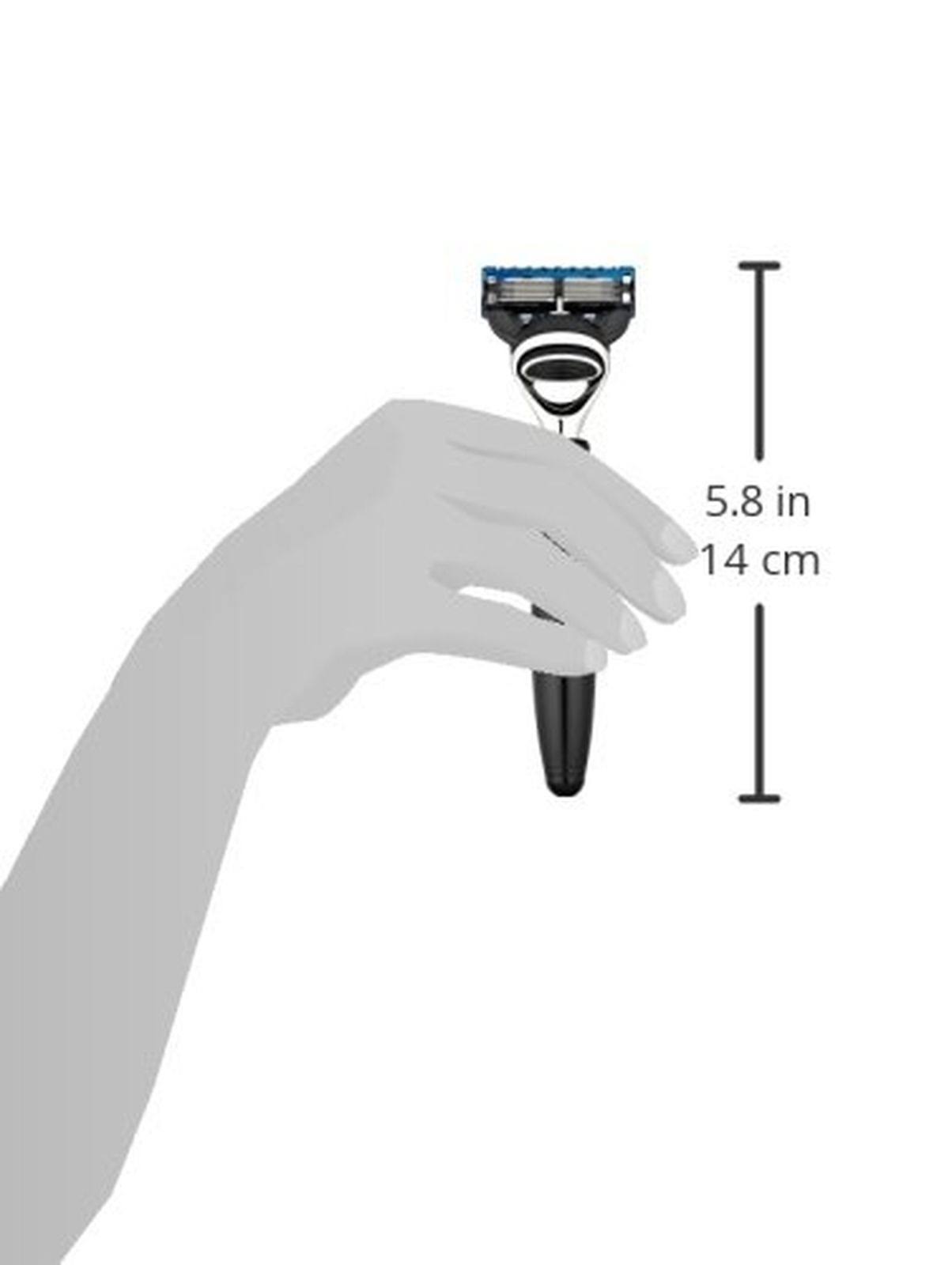 The Art of Shaving Fusion Black u0026 Nickel Razor - Image 4