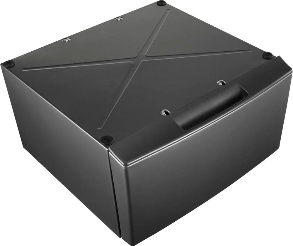 Whirlpool 15.5×22 Pedestal for Front Load Washer and Dryer with Storage WFP2715HC – Chrome Shadow - Image 4