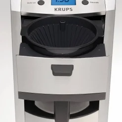 Alternative view of Krups KM8105 12-Cup Die-Cast Programmable Coffee Maker with Stainless
