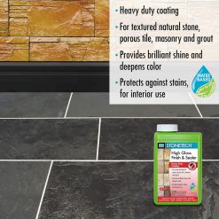Alternative view of STONETECH High Gloss Finish & Sealer, 1 Quart/32OZ (946ML) Bottle