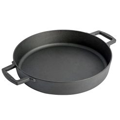 Babish Cast Iron Preseasoned Skillet, 10-Inch