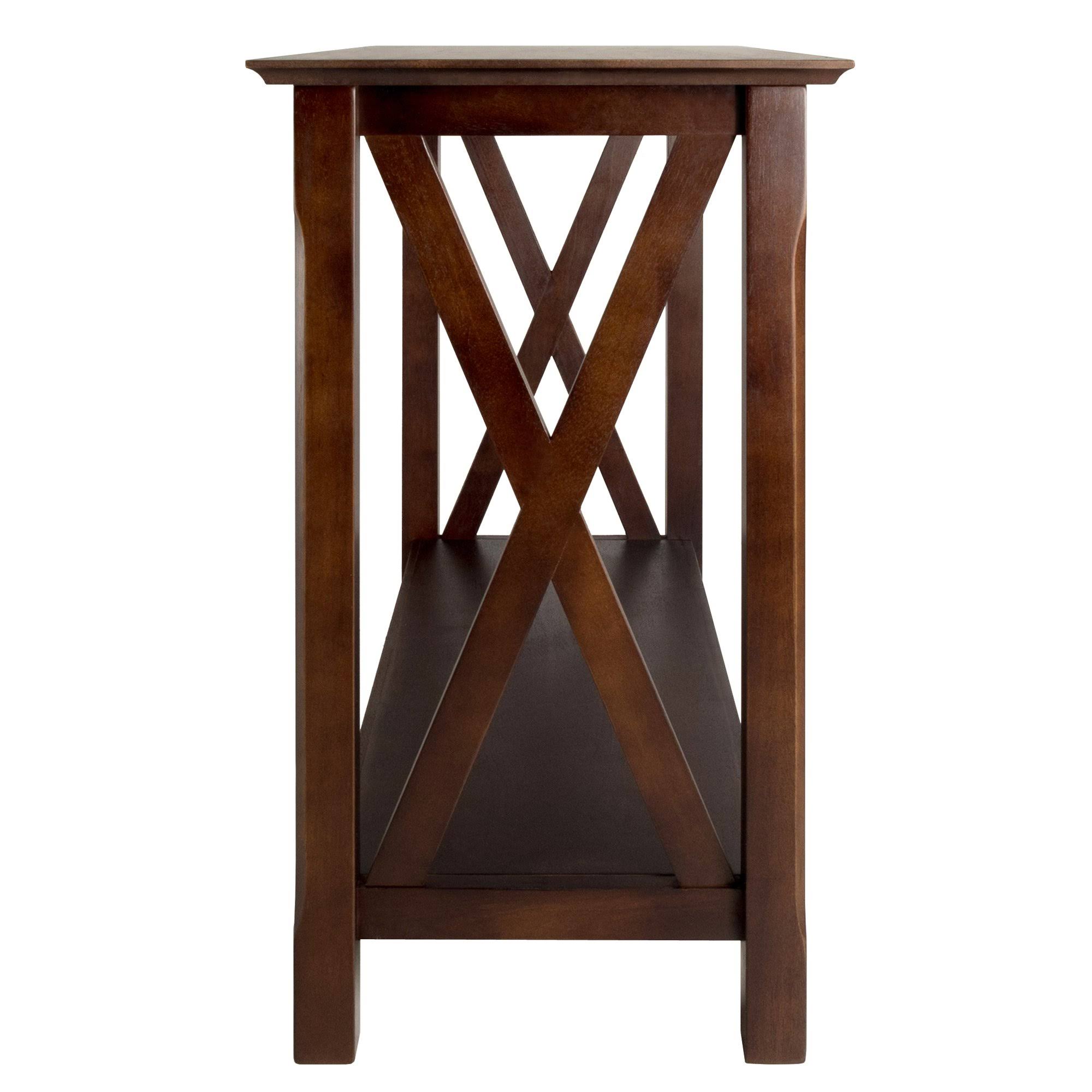 Xola Console Table with 2 Drawers – Cappuccino – Winsome - Image 7