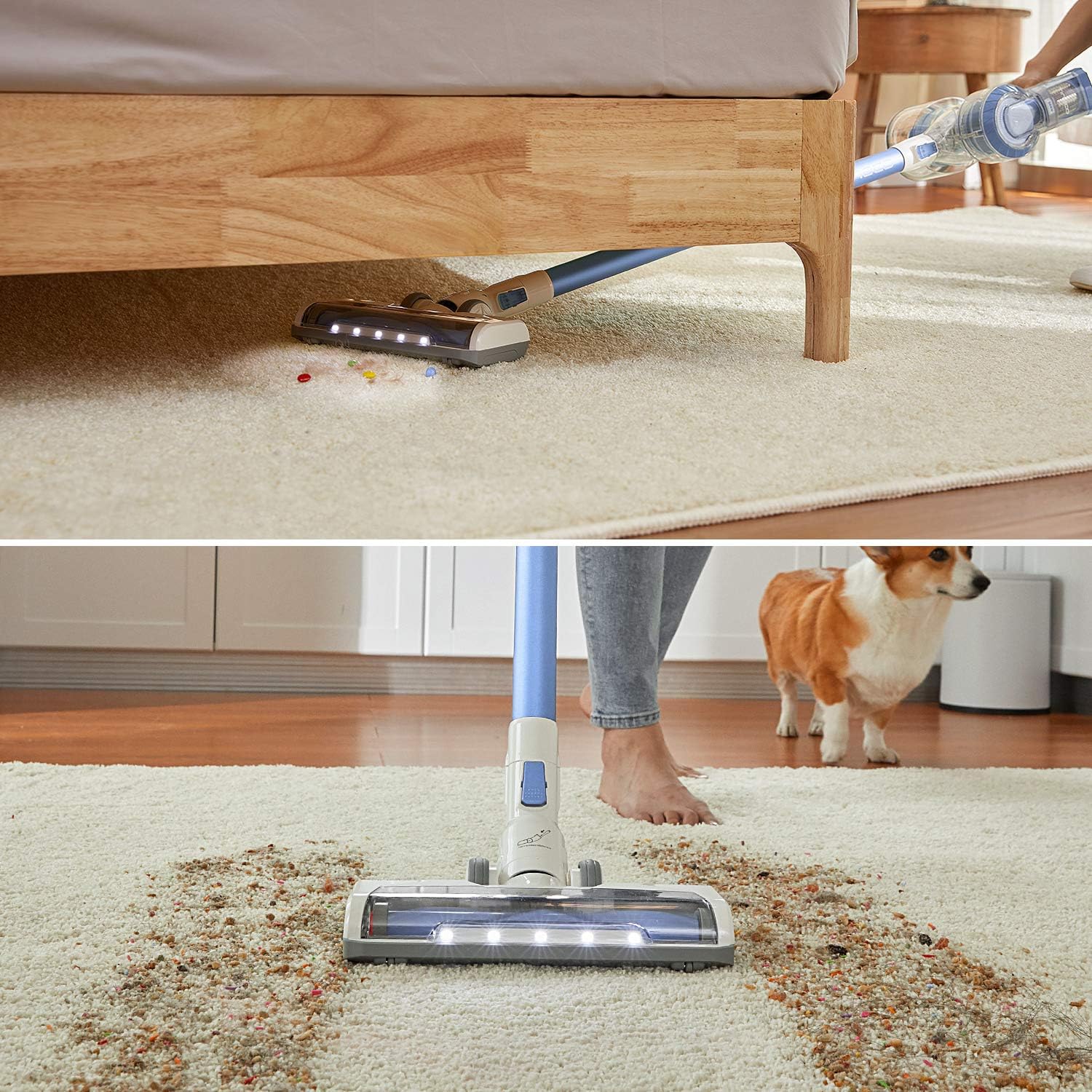 Tineco A11 Hero Cordless Lightweight Stick/Handheld Vacuum Cleaner, 450W Motor for Ultra Powerful Suction for Carpet, Hard Floor & Pet - Image 5