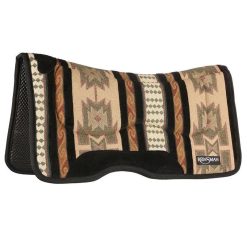Reinsman M2 Lite Square Contour Saddle Pad with Tacky Too, Black
