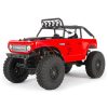 Axial 1/24 SCX24 Deadbolt 4WD Rock Crawler Brushed RTR Red