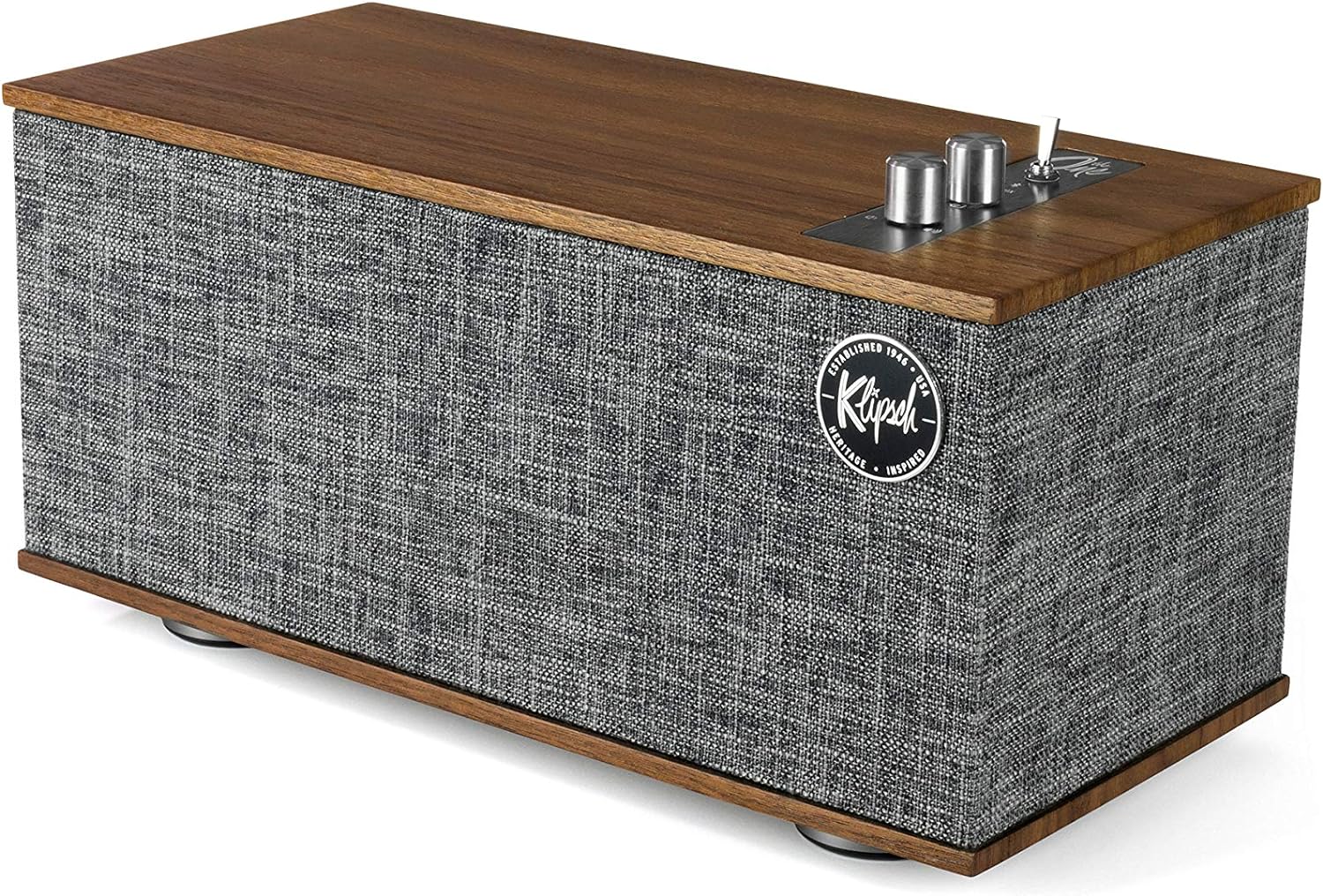 Klipsch Heritage Wireless The One II Tabletop Stereo Walnut - Image 2