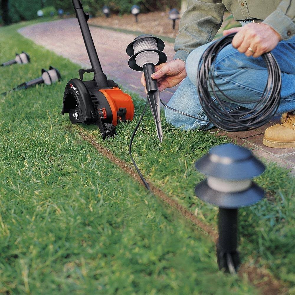 Life & Home Black+decker Le750 12 Amp 2-in-1 Landscape Edger and Trencher - Image 3