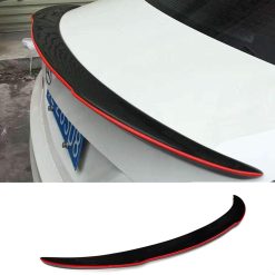 Mosion Auto FD Style Red Line Carbon Fiber Rear Spoiler for Mercedes-Benz CLA45 AMG W117 C117 CLA 250 180 260